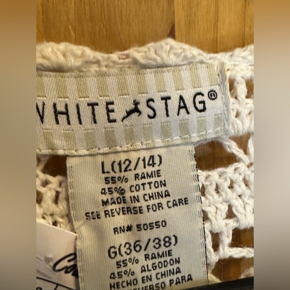 White Stag Ivory Crochet Knitwear - Picture 4 of 4